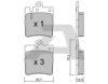 AISIN BPMB-2003 Brake Pad Set, disc brake